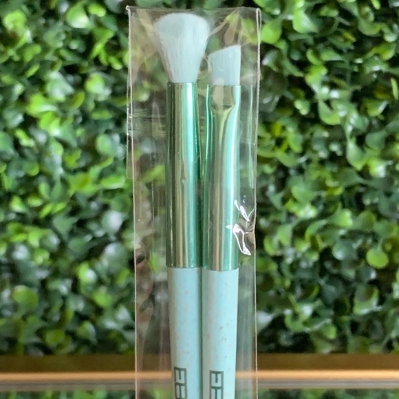 Elaina Badro Sea Green Divine Duo Brush Set | NEW | 2 Piece Seagreen - Picture 6 of 12